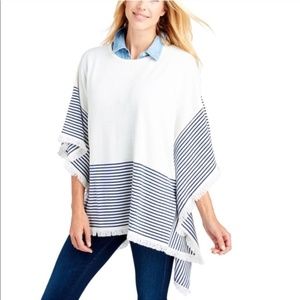 Vineyard Vines Striped Poncho